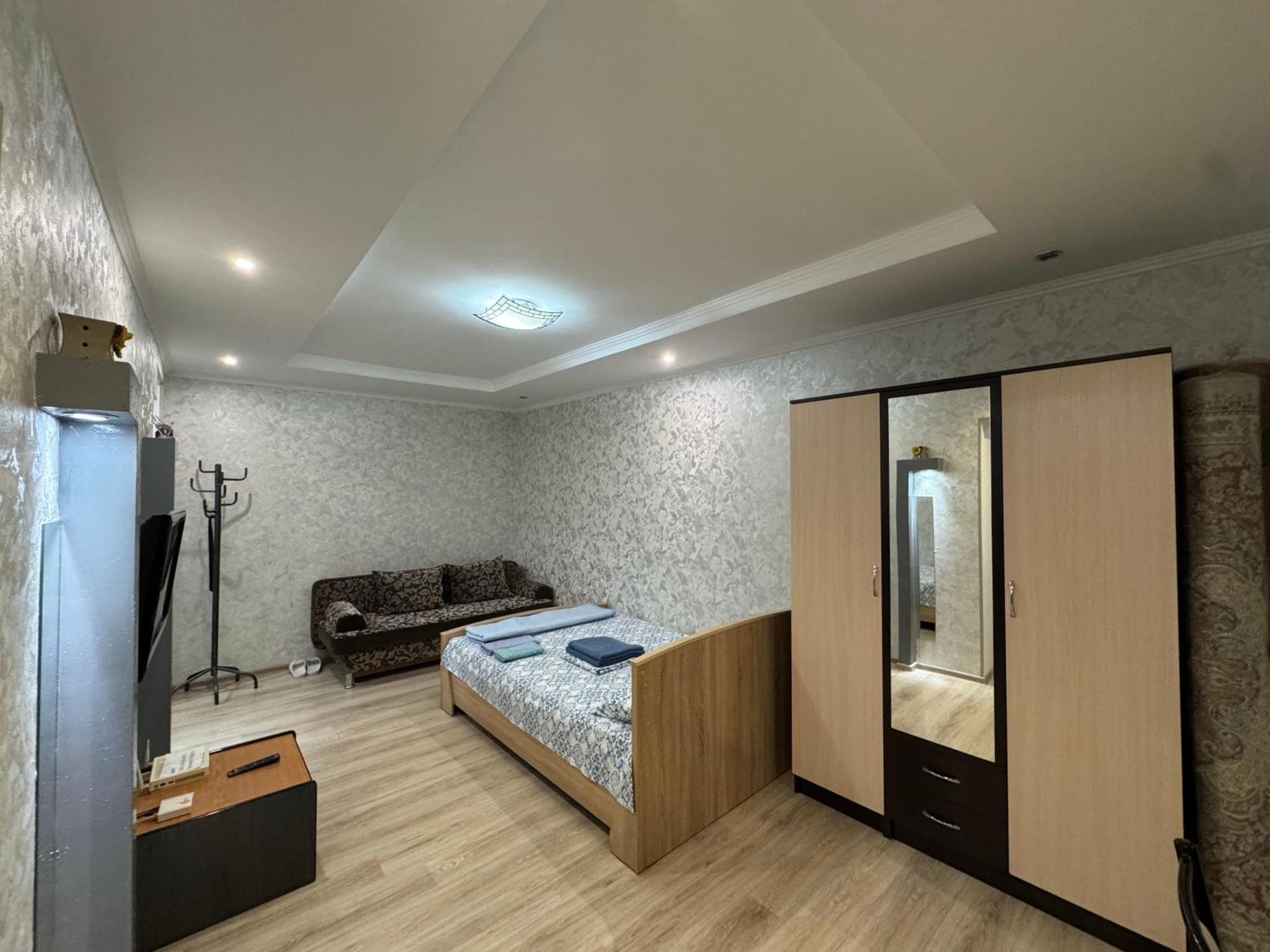 One-Room Apartment Opposite Almaty Airport Turksib ภายนอก รูปภาพ